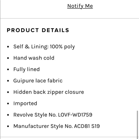 Lovers and Friends Happy Hour dress in Pink size S - Picture 4 of 6